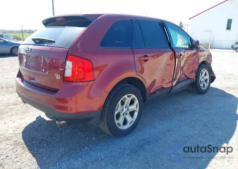 2014 Ford Edge Sel z USA, uszkodzony, nr VIN 2FMDK4JC2EBA14236